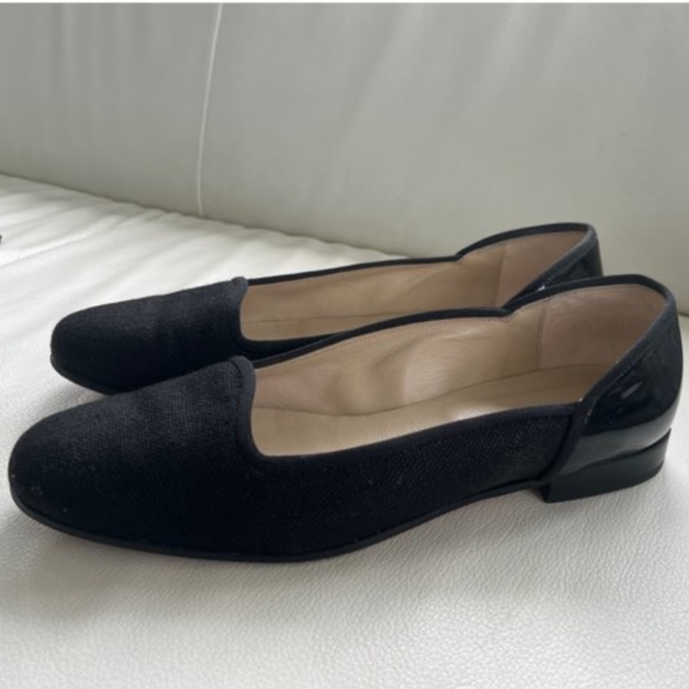 Stubbs & Wootton Black Loafers